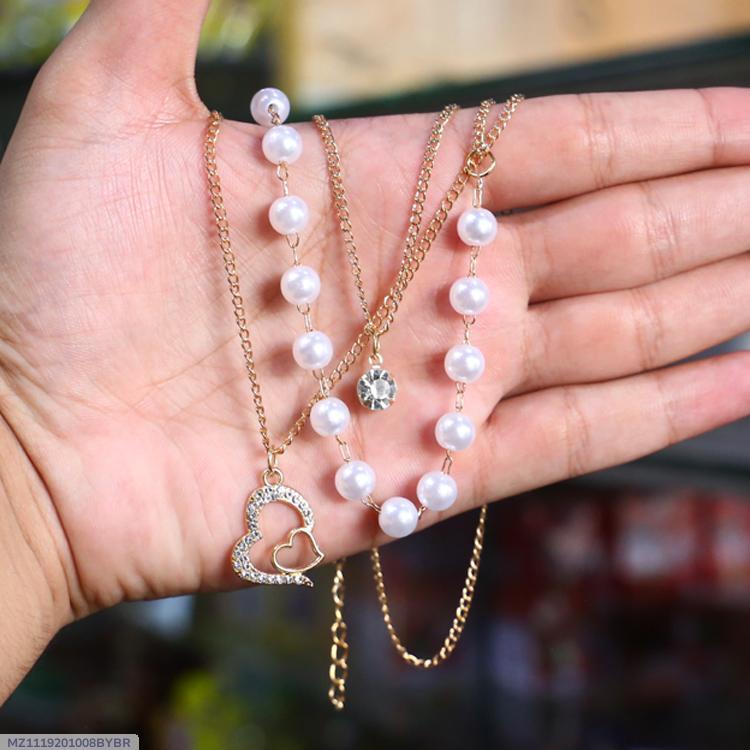 3 Layered Gold Plated Pendant