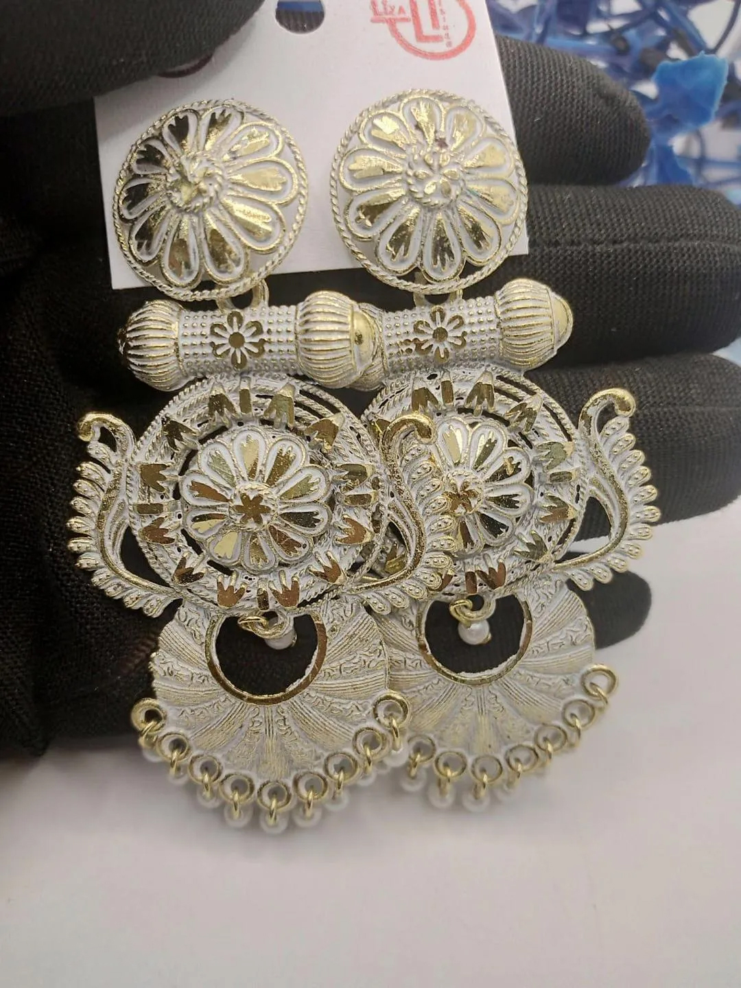 3 Layered Aluminium Plated Zircon Jhumka